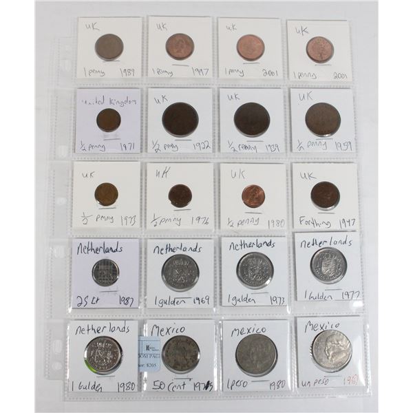 20 COINS 12 UNITED KINGDOM PAGE 4 OF 4 NO DUPLICAT