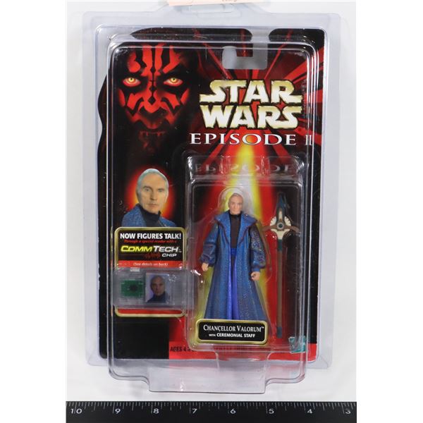STAR WARS CHANCELLOR VALORUM - EPISODE I FIGURE IN