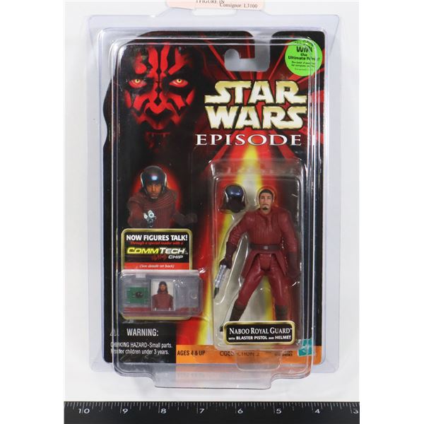 STAR WARS NABOO ROYAL GUARD - EPISODE I FIGURE IN