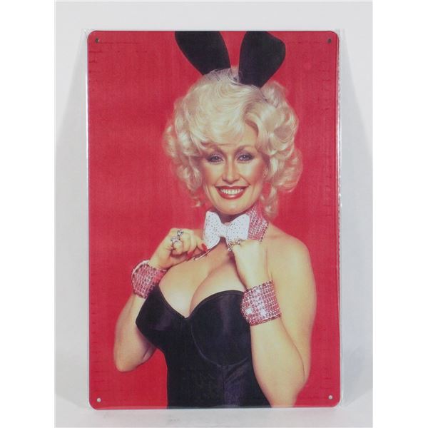 NEW DOLLY PARTON REPLICA PLAYBOY COVER METAL SIGN