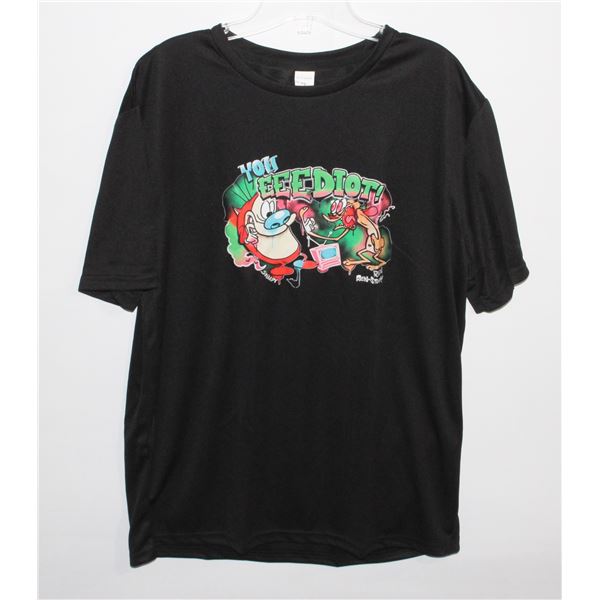 NEW XL YOU EEEEDIOT! REN AND STIMPY THEME JERSEY