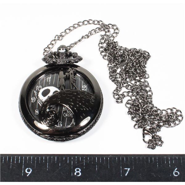 NEW NIGHTMARE BEFORE CHRISTMAS THEME POCKET WATCH