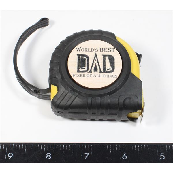 NEW WORLD'S BEST DAD FIXER OF ALL THINGS MEASURING