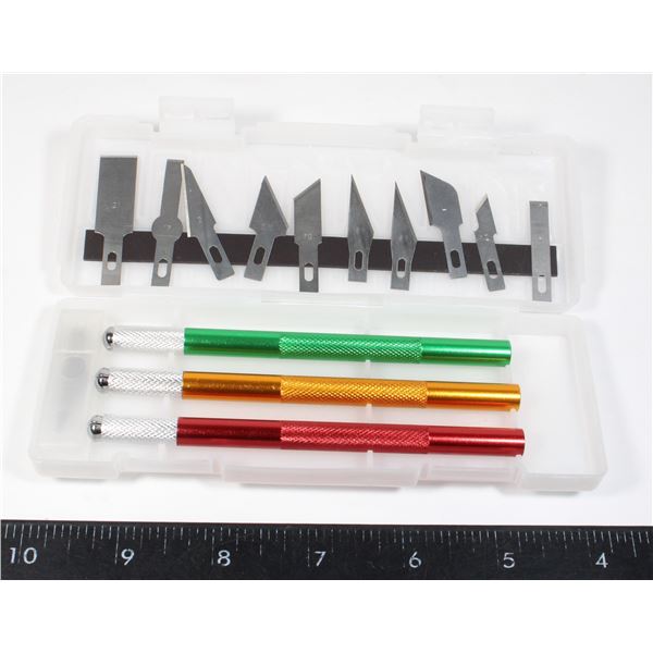 NEW 13 PC CRAFT KNIFE SET