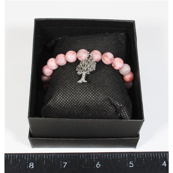 NEW PINK HANDMADE BEADED FAMILY/SISTER TREE