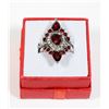 Image 1 : NEW 3 PCE SILVERTONE RHINESTONE STACKING RING SET