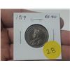 Image 1 : 1919 Canadian Silver 25 Cents. EF40. Nice.