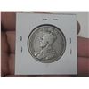 Image 2 : 1911 Canadian Silver 50 cents. First issue of King George V. VG8.