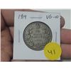 Image 1 : 1919 Canadian Silver 50 Cents. VG10.