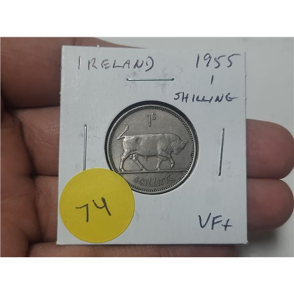 Ireland. 1955 1 Shilling. VF+.