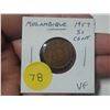 Image 1 : Mozambique. 1957 50 Centavos. VF.