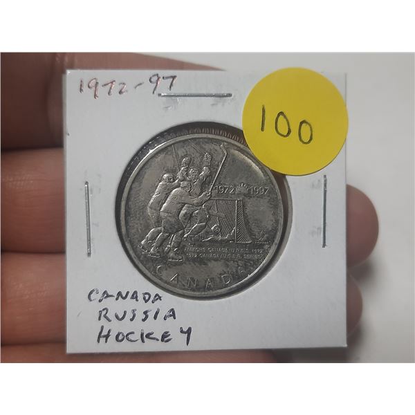 1972 – 1997 Canada-Russian Hockey Series medal. Hockey Hall of Fame Tour.