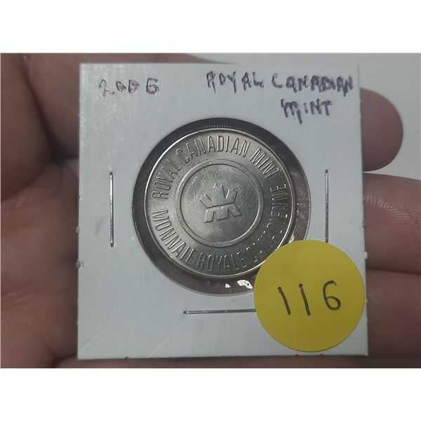 2006 Royal Canadian Mint medal.