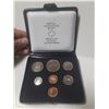 Image 1 : 1975 Double Cent Specimen Set. 7-coin set. Housed in its original RCM maroon case.