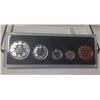 Image 2 : 1998 90th Anniversary coin set of the first coins struck in Canada. 5-coin set, 4 of which are Sterl