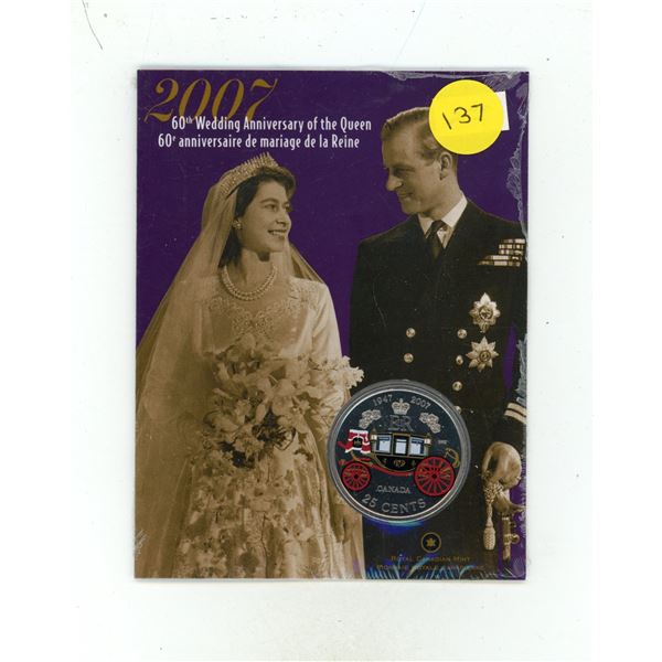 1947 – 2007 Colourized 60th Anniversary of the Wedding between Princess Elizabeth and Princ