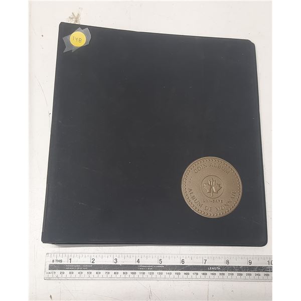 Empty Uni-Safe Coin Album. Used.