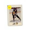 Image 1 : Mario Lemieux Hockey Card. Signed. Part of ESSO NHL All-Star Collection. Mint.