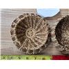 Image 3 : Pine needle basket- 5"L