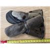 Image 2 : Fur gloves- 13"L