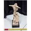 Image 1 : Stone statue- 19"H