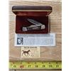 Image 1 : Certified buck knife with case