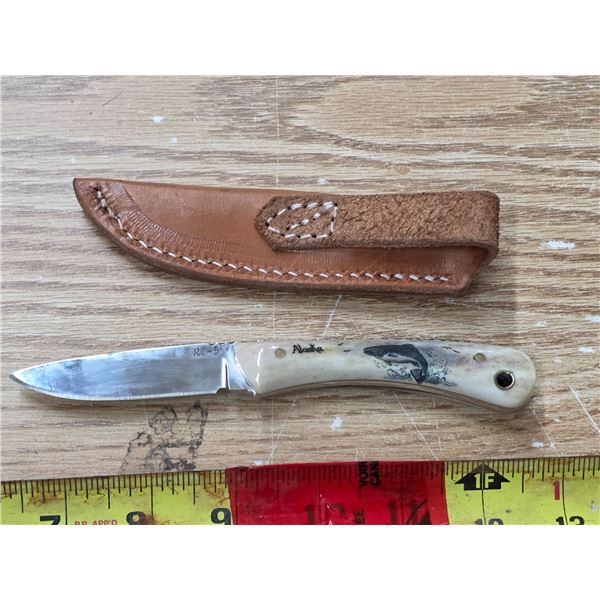 Decorative knife with sheath