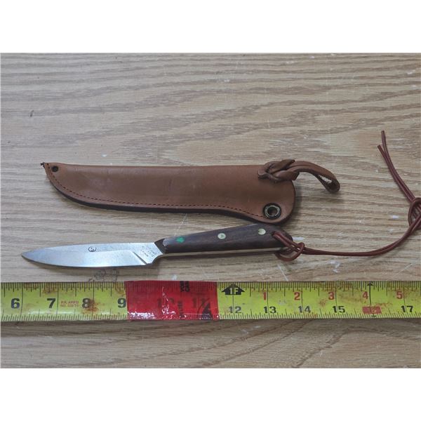 Belt knife with sheath
