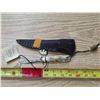 Image 1 : Deer horn handle knife with sheath