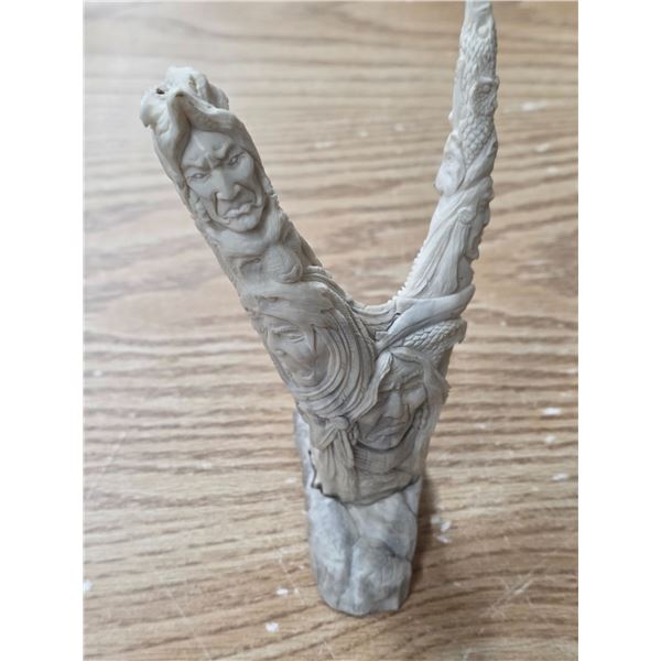 Stone sculpture- 7'H