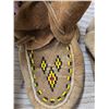Image 2 : Beaded moccasins- 7" heel to toe