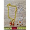 Image 1 : 2 indigenous beaded necklaces