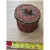 Image 1 : Birch bark trinket box- 4"H
