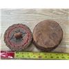 Image 3 : Birch bark trinket box- 4"H