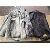 Image 1 : Men's wolf fur coat by the Bay- 32"L