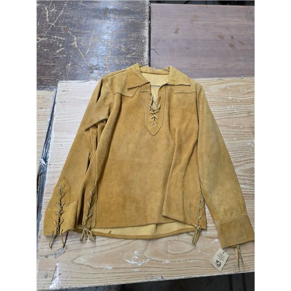 Authentic northern sask co- hide jacket