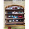 Image 1 : Model cars and display shelf- 19" by 21"H