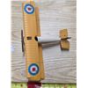 Image 3 : British biplane model- missing wheel