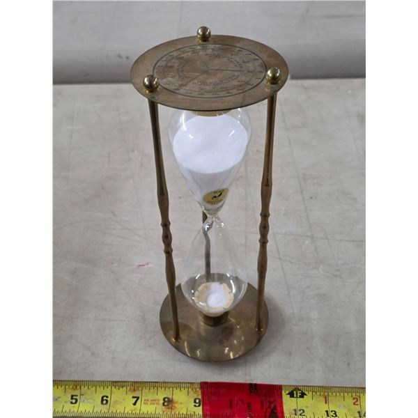 Brass hour glass
