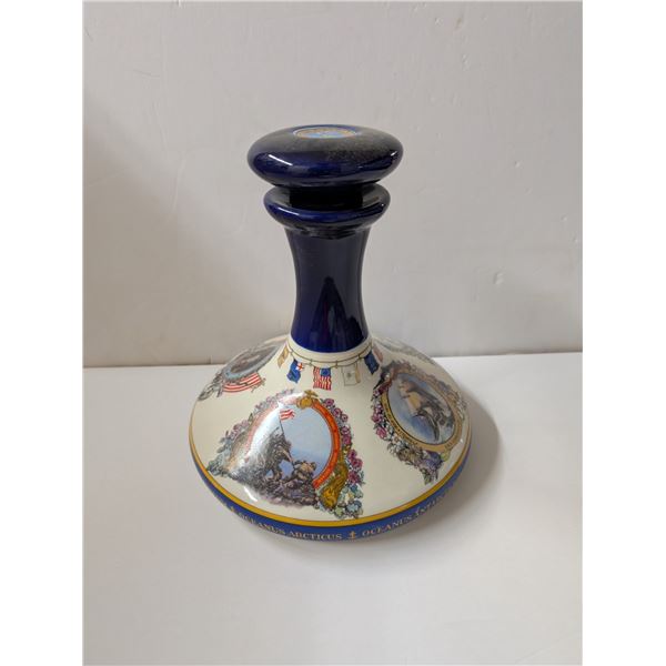 Made In England "The John Paul Jones" U.S. Navy and Marine Corps Ship Decanter