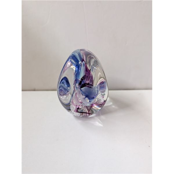 Multi Purple base Color Glass Desk Decor