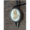 Image 2 : 9.25 Silver Charm Pendant Necklace w/ Eagle Design