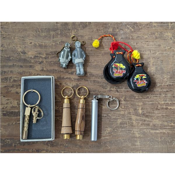 Lot of Various around the world Key Chains