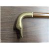 Image 2 : Vintage 38" Brass Duck Head Walking Cane