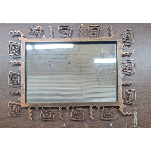 Unique Shaped Mirror 33"x25"