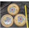 Image 2 : Lot of Japanese Collectable Plates (3) Hand Painted Stoneware (2) "The Hamilton Collection"