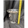 Image 3 : E.P. Brass Vintage Ice Bucket w/ Lion Mouth Holding Handle