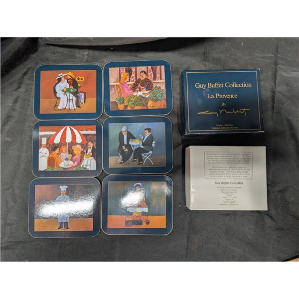 Guy Buffet Coaster Collection Housed in Original box