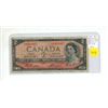 Image 1 : 1954 Devil’s Face $2 note. Beattie-Coyne signatures. G/B Prefix. BC-30b. VG10.