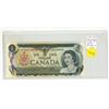 Image 1 : 1973 $1 Replacement note. Lawson-Bouey signatures. *FG Replacement Prefix. BC46aA. VF20.